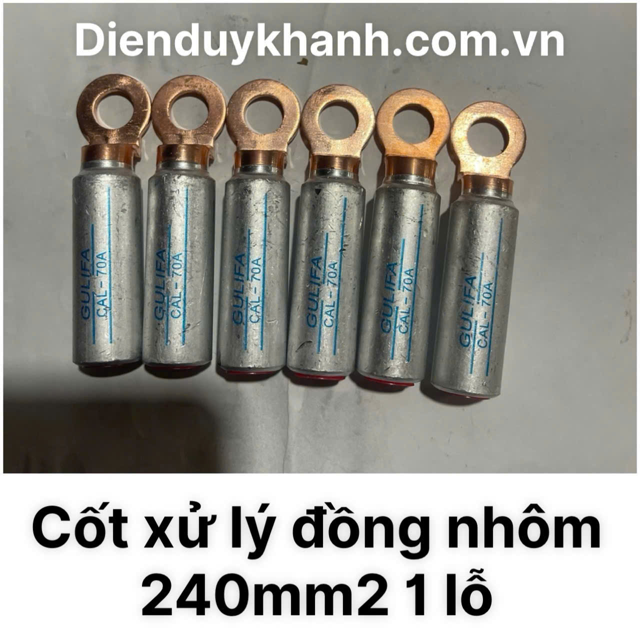 Đầu Cốt Xử Lý Đồng Nhôm 240mm2 1 Lỗ